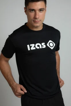 Izas Camiseta Laredo Big Logo negro Discount