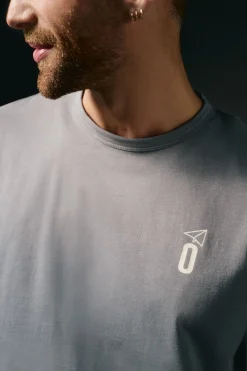 OOTO Camiseta ligera Gris Sale