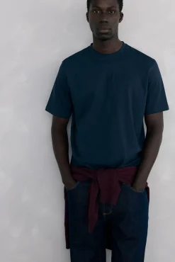 Pedro del Hierro Camiseta logo Azul Online