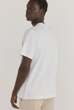 Pedro del Hierro Camiseta logo Blanco New