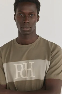 Pedro del Hierro Camiseta logo Verde New