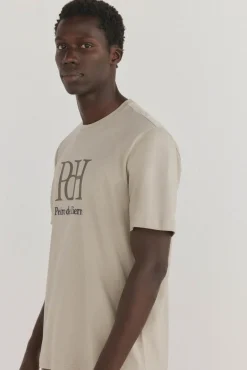 Pedro del Hierro Camiseta logo Beige Discount