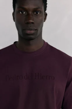Pedro del Hierro Camiseta logo Burdeos Best