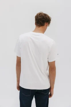 elPulpo Camiseta logo bordado Blanco Discount
