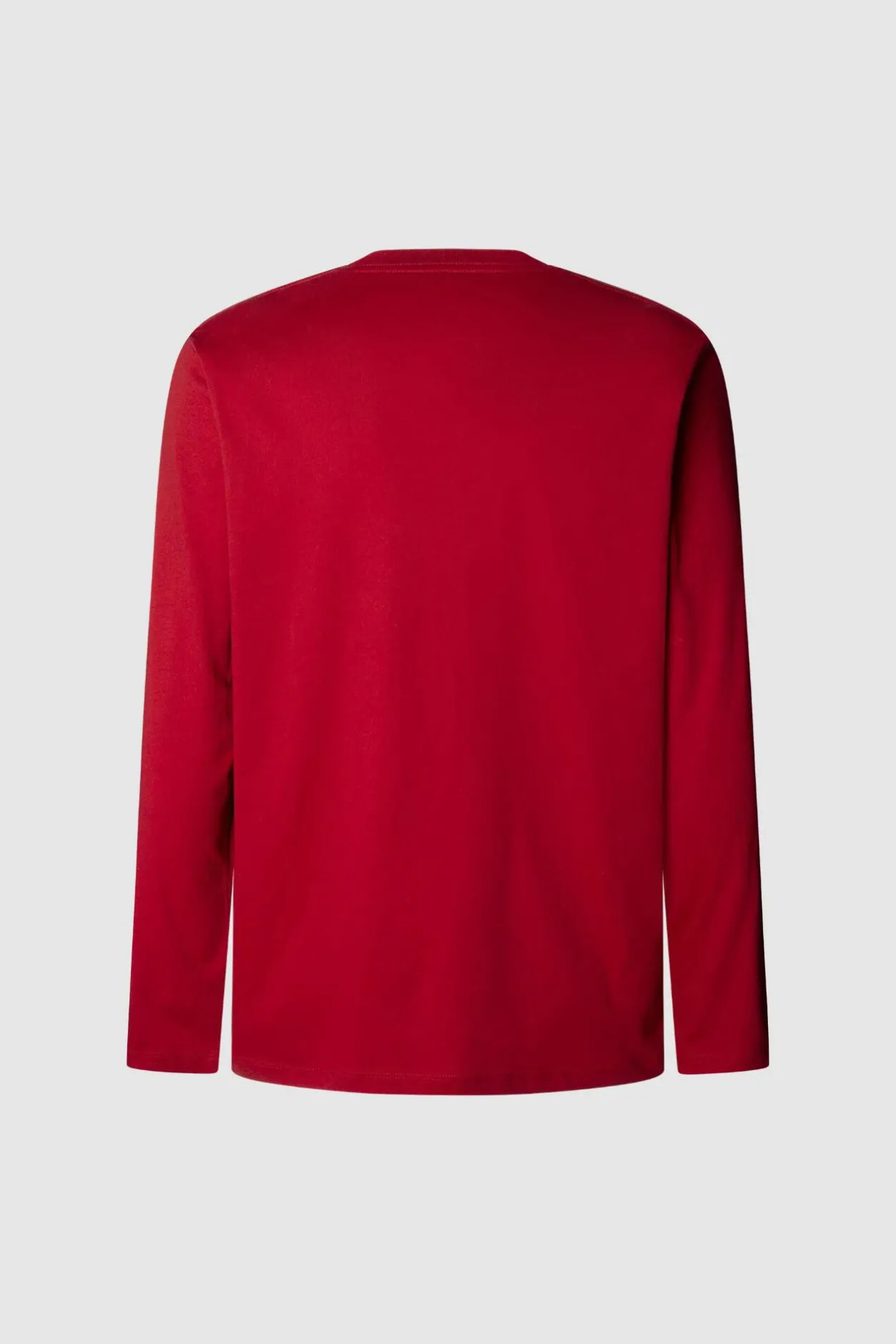 Pepe Jeans Camiseta Logo De Manga Larga rojo Sale