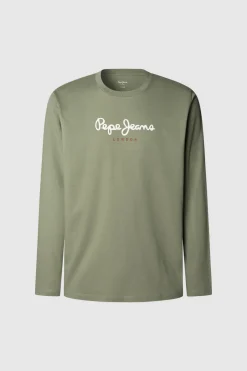 Pepe Jeans Camiseta Logo De Manga Larga estampado Best