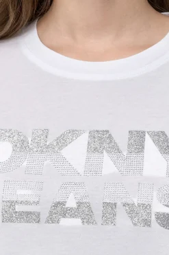 DKNY Camiseta logo blanco