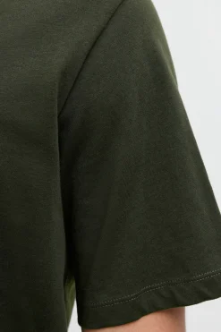 Jack & Jones PLUS Camiseta logo frontal verde New