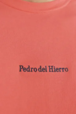 Pedro del Hierro Camiseta logo posicional Rojo Best