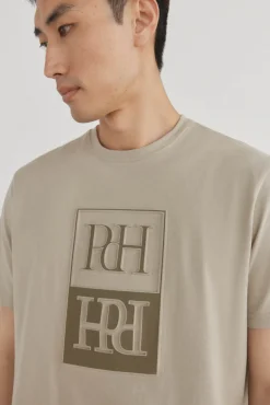 Pedro del Hierro Camiseta logo relieve Verde Online