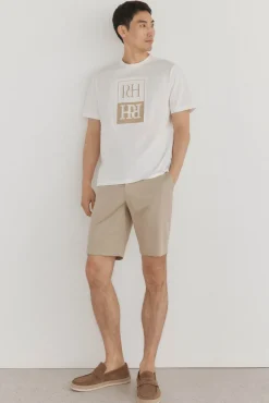 Pedro del Hierro Camiseta logo relieve Blanco Sale