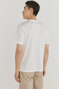 Pedro del Hierro Camiseta logo relieve Blanco Sale