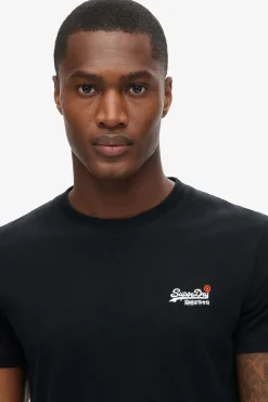 Superdry Camiseta logo negro