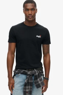 Superdry Camiseta logo negro