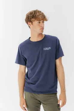 elPulpo Camiseta logo tejido Azul marino Outlet
