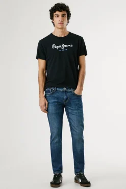 Pepe Jeans Camiseta manga corta negro Discount