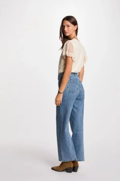 Morgan Camiseta manga corta Marfil Clearance