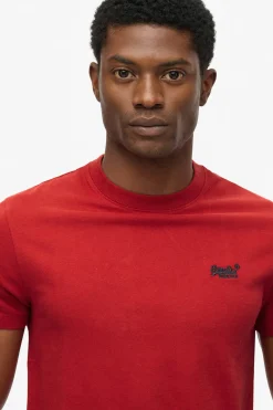 Superdry Camiseta manga corta rojo