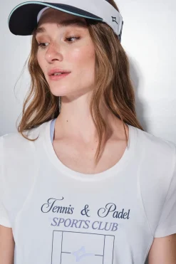 Dash and Stars Camiseta manga corta blanca blanco Online