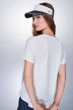 Dash and Stars Camiseta manga corta blanca blanco Online
