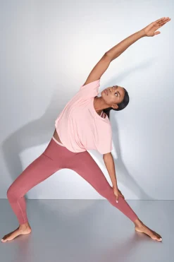 Dash and Stars Camiseta manga corta boxy naranja rojo Clearance