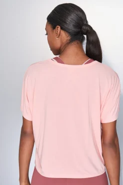 Dash and Stars Camiseta manga corta boxy naranja rojo Clearance