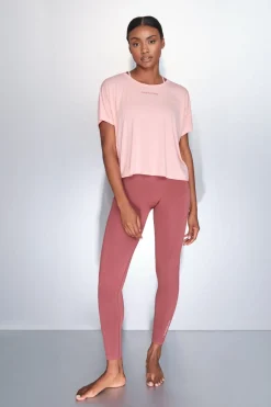 Dash and Stars Camiseta manga corta boxy naranja rojo Clearance