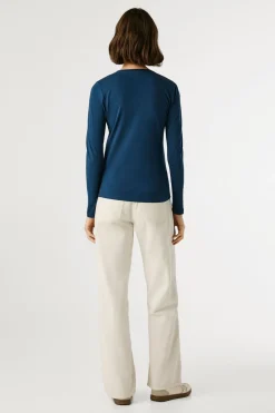 Pepe Jeans Camiseta manga larga azul Online