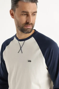 Lois Camiseta Manga Larga beige Online