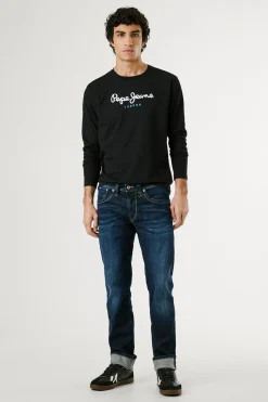 Pepe Jeans Camiseta manga larga negro