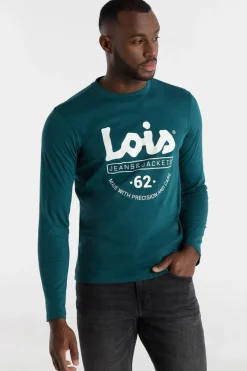 Lois Camiseta Manga Larga verde Online