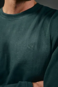 OOTO Camiseta manga larga Verde oscuro