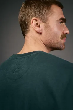 OOTO Camiseta manga larga Verde oscuro