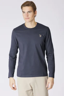 Us Polo Camiseta manga larga Joel Azul