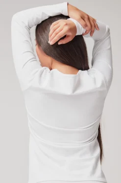 Gisela Camiseta manga larga térmica blanco