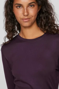 Vila Camiseta manga larga térmica Morado