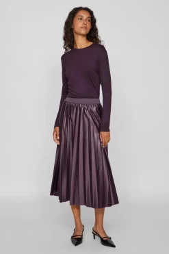 Vila Camiseta manga larga térmica Morado