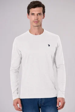 Us Polo Camiseta manga larga Will Blanco Clearance