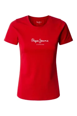 Pepe Jeans Camiseta New Virginia Ssn Manga Corta rojo Sale