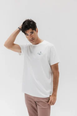 elPulpo Camiseta old school memories Blanco Discount