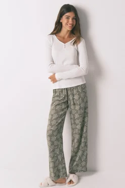 Women'secret Camiseta panadera algodón blanco Discount