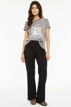 System Action Camiseta posicional calavera gris Clearance