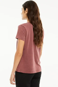 System Action Camiseta posicional moto burdeos New