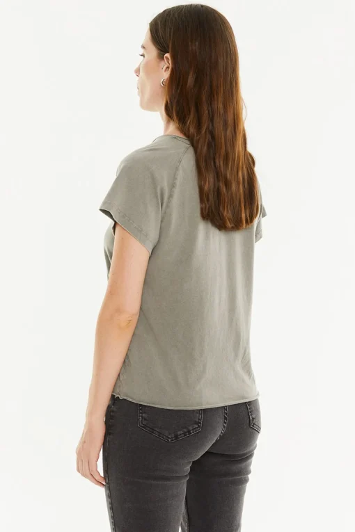 System Action Camiseta posicional tigre verde Hot - Tesoro de la Moda