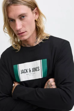 Jack & Jones Camiseta regular fit negro New