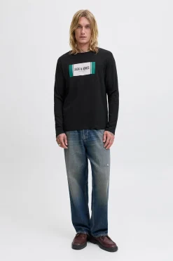 Jack & Jones Camiseta regular fit negro New