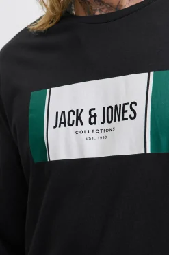 Jack & Jones Camiseta regular fit negro New