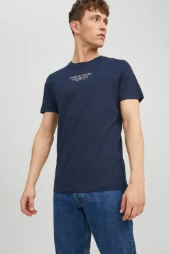 Jack & Jones Camiseta regular fit Azul marino Sale