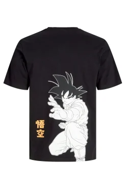 Jack & Jones Camiseta regular fit estampada negro Sale