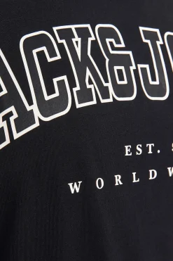 Jack & Jones PLUS Camiseta regular fit PLUS negro Clearance